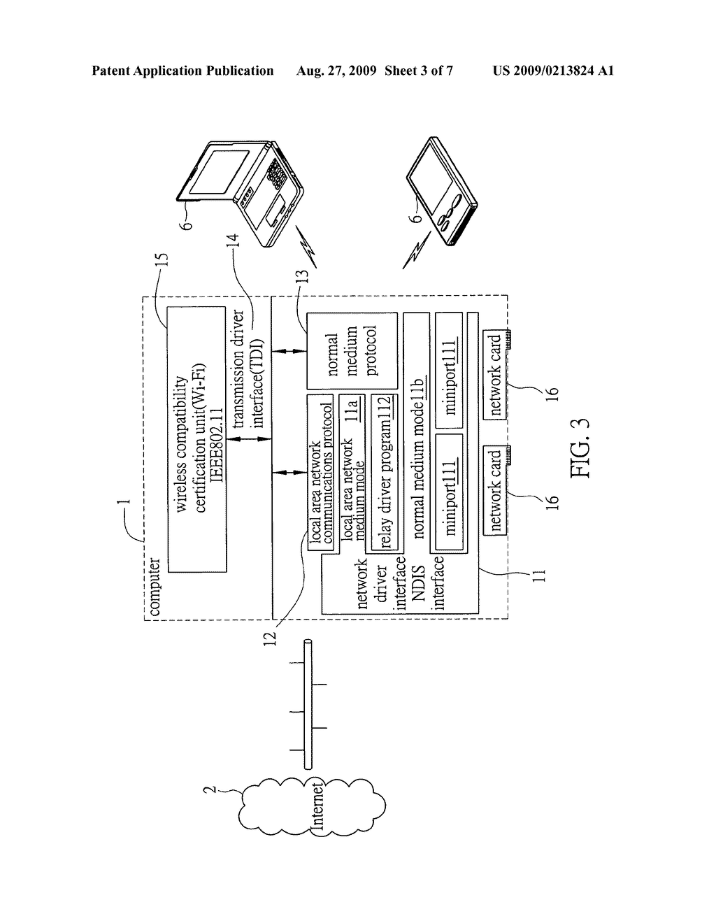 Wireless local area network packet transmitting and receiving system - diagram, schematic, and image 04
