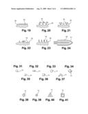 Applicator for applying a cosmetic product to keratinous material diagram and image