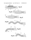 Applicator for applying a cosmetic product to keratinous material diagram and image