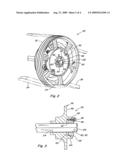 Multi-sided shaft tapered locking hub apparatus diagram and image