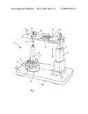 POSITIONING DEVICE FOR CUTTING TOOLS IN TOOL CASES diagram and image