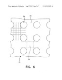 Multi-axial grid or mesh structures with high aspect ratio ribs diagram and image