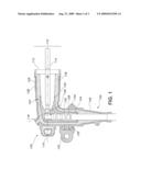 Two-material separable insulated connector diagram and image