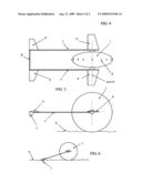 Speedboat or high speed watercraft with dynamic hull diagram and image