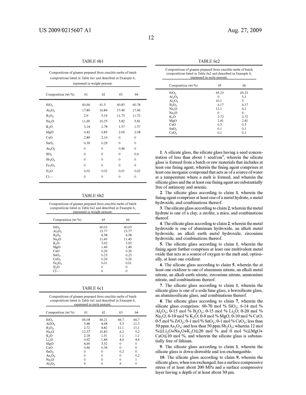 FINING AGENTS FOR SILICATE GLASSES - diagram, schematic, and image 16