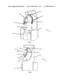 ROBOTIZED INSTALLATION FOR THE POSITIONING AND MOVEMENT OF A COMPONENT OR INSTRUMENT AND TREATMENT DEVICE THAT COMPRISES SUCH AN INSTALLATION diagram and image