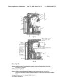 ROBOTIZED INSTALLATION FOR THE POSITIONING AND MOVEMENT OF A COMPONENT OR INSTRUMENT AND TREATMENT DEVICE THAT COMPRISES SUCH AN INSTALLATION diagram and image