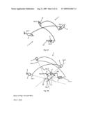 ROBOTIZED INSTALLATION FOR THE POSITIONING AND MOVEMENT OF A COMPONENT OR INSTRUMENT AND TREATMENT DEVICE THAT COMPRISES SUCH AN INSTALLATION diagram and image