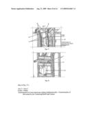 ROBOTIZED INSTALLATION FOR THE POSITIONING AND MOVEMENT OF A COMPONENT OR INSTRUMENT AND TREATMENT DEVICE THAT COMPRISES SUCH AN INSTALLATION diagram and image