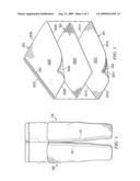 Thermal, outer layer leg wrap device diagram and image