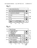 Method and apparatus for navigation system for searching objects based on multiple ranges of desired parameters diagram and image