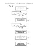 Method and apparatus for navigation system for searching objects based on multiple ranges of desired parameters diagram and image