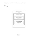 SECURE DATA TRANSFER AFTER AUTHENTICATION BETWEEN MEMORY AND A REQUESTER diagram and image