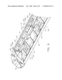 EXHAUST NOZZLE SEAL WITH SEGMENTED BASESHEET DISPOSED BETWEEN SIDE RAILS diagram and image