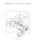 Intermodal physical security device diagram and image