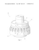 FLOW FORMED SPLINE AND DESIGN SUITABLE FOR BURR FREE MACHINING diagram and image