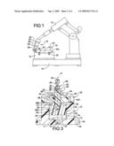 Vertical air compliant hemming head diagram and image