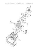 Vertical air compliant hemming head diagram and image