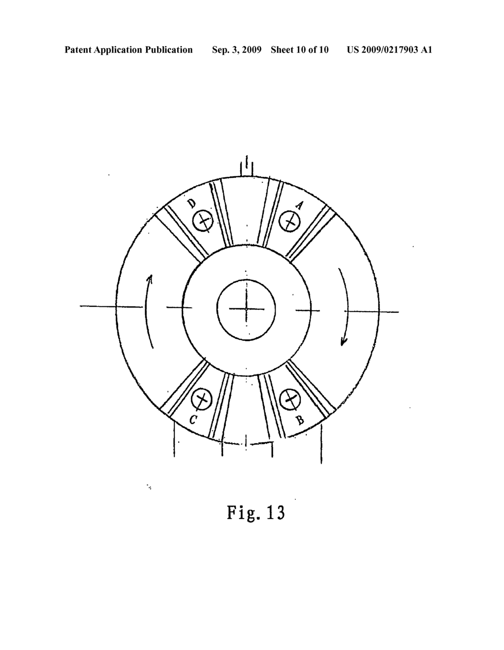 Rotary internal combustion engine - diagram, schematic, and image 11