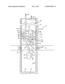 Downhole gas flow powered deliquefaction pump diagram and image
