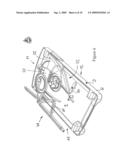 Mechanism For Opening A Cover From Two Opposite Sides diagram and image