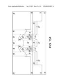 FIELD EFFECT DEVICE STRUCTURE INCLUDING SELF-ALIGNED SPACER SHAPED CONTACT diagram and image