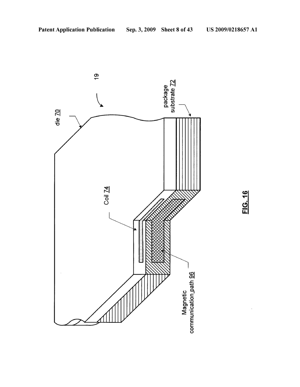 INDUCTIVELY COUPLED INTEGRATED CIRCUIT WITH NEAR FIELD COMMUNICATION AND METHODS FOR USE THEREWITH - diagram, schematic, and image 09