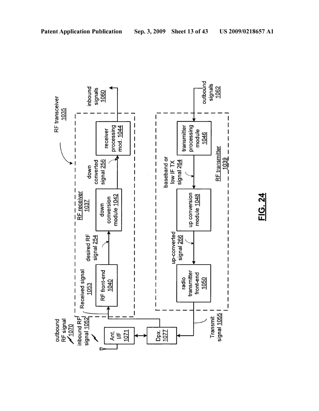 INDUCTIVELY COUPLED INTEGRATED CIRCUIT WITH NEAR FIELD COMMUNICATION AND METHODS FOR USE THEREWITH - diagram, schematic, and image 14