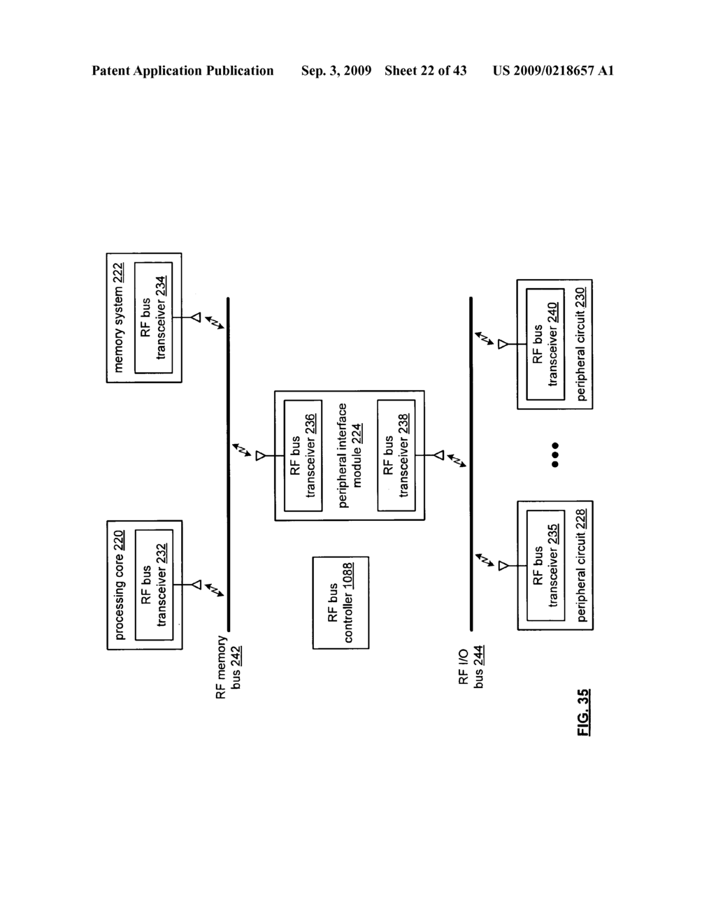 INDUCTIVELY COUPLED INTEGRATED CIRCUIT WITH NEAR FIELD COMMUNICATION AND METHODS FOR USE THEREWITH - diagram, schematic, and image 23