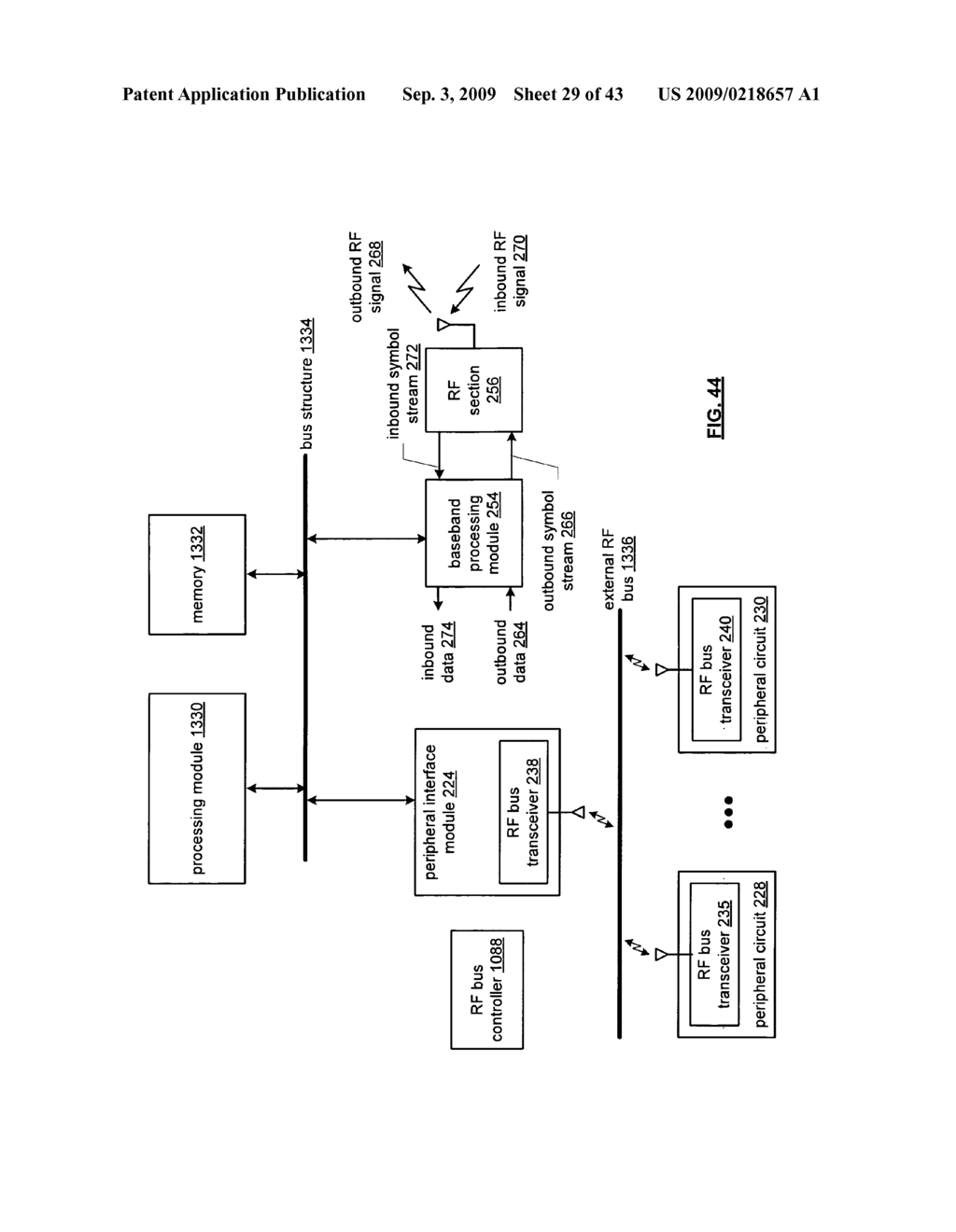 INDUCTIVELY COUPLED INTEGRATED CIRCUIT WITH NEAR FIELD COMMUNICATION AND METHODS FOR USE THEREWITH - diagram, schematic, and image 30