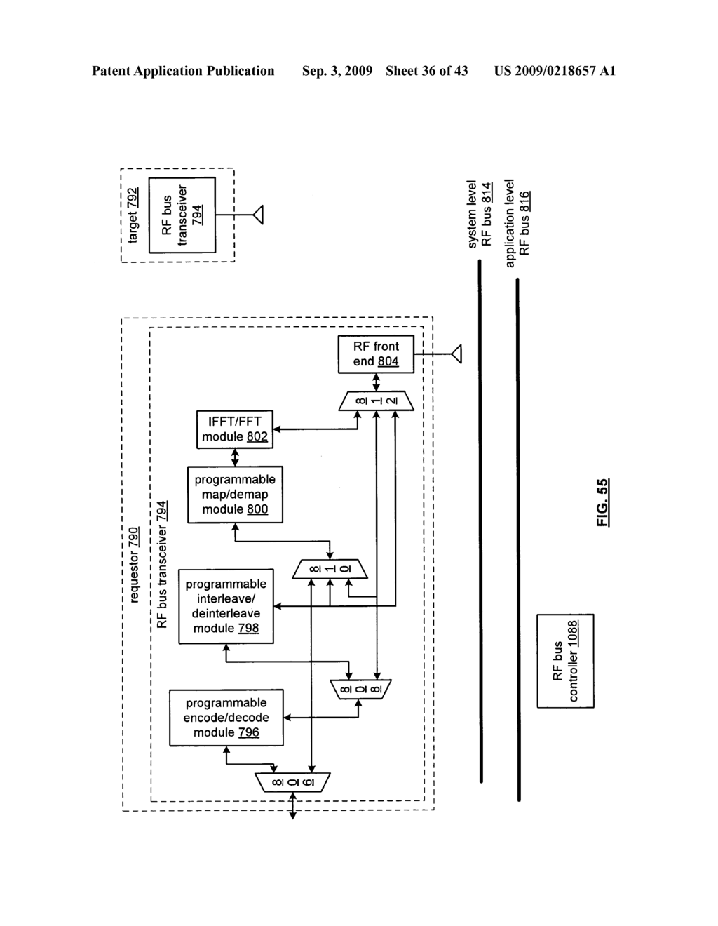 INDUCTIVELY COUPLED INTEGRATED CIRCUIT WITH NEAR FIELD COMMUNICATION AND METHODS FOR USE THEREWITH - diagram, schematic, and image 37