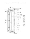 MULTI-CHIP PACKAGE STRUCTURE AND METHOD OF FABRICATING THE SAME diagram and image