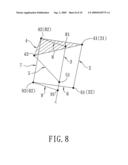 SHOCK-ABSORBING SUSPENSION DEVICE FOR A WHEELED VEHICLE diagram and image