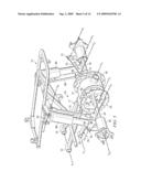 VEHICULAR SWING ARM ASSEMBLIES AND VEHICLES COMPRISING AXLE PORTIONS diagram and image