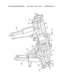 VEHICULAR SWING ARM ASSEMBLIES AND VEHICLES COMPRISING AXLE PORTIONS diagram and image