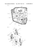 DOOR LOCK DEVICE diagram and image