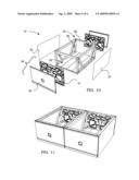 MODULAR STORAGE COMPARTMENT FOR VEHICLE diagram and image