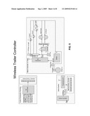WIRELESS VEHICLE TRAILER MONITORING AND CONTROL SYSTEM diagram and image