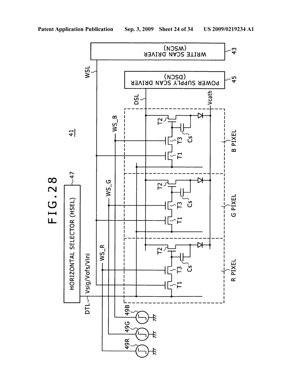 EL display panel module, EL display panel, integrated circuit device, electronic apparatus and driving controlling method - diagram, schematic, and image 25