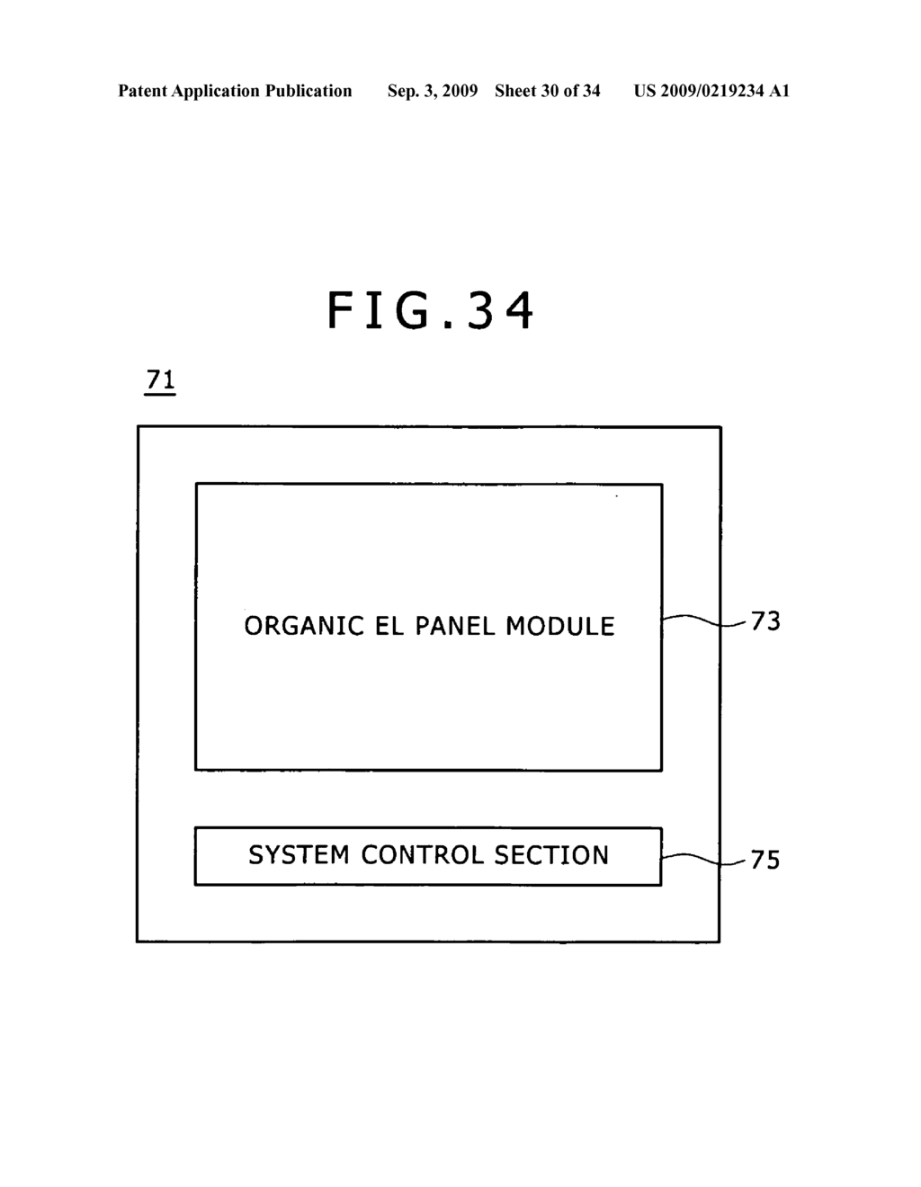 EL display panel module, EL display panel, integrated circuit device, electronic apparatus and driving controlling method - diagram, schematic, and image 31