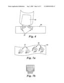 TOUCH SCREEN SENSOR WITH LOW VISIBILITY CONDUCTORS diagram and image