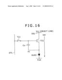 Electroluminescence display panel, electronic apparatus and driving method for electroluminescence display panel diagram and image