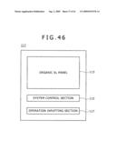 Electroluminescence display panel, electronic apparatus and driving method for electroluminescence display panel diagram and image