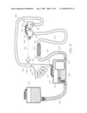 PRINTER WITH INK SUPPLY SYSTEM HAVING DOWNSTREAM CONDUIT LOOP diagram and image