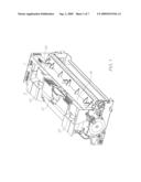 PRESSURE-REGULATING CHAMBER COMPRISING FLOAT VALVE BIASED TOWARDS CLOSURE BY INLET INK PRESSURE diagram and image