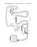 PRINTER COMPRISING PRIMING/DE-PRIMING SYSTEM WITH COOPERATIVE PUSHING AND PULLING OF INK THROUGH PRINTHEAD diagram and image