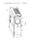 PROJECTION TYPE DISPLAY APPARATUS AND METHOD OF CONTROLLING THE SAME diagram and image