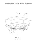 BEACON LIGHT WITH REFLECTOR AND LIGHT EMITTING DIODES diagram and image