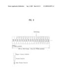 FRAME FOR FLEXIBLY SUPPORTING HETEROGENEOUS MODES AND TDD/FDD MODES, AND METHOD FOR TRANSMITTING SIGNALS USING THE SAME diagram and image