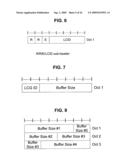 Apparatus and methed for constructing a data unit that includes a buffer status report diagram and image